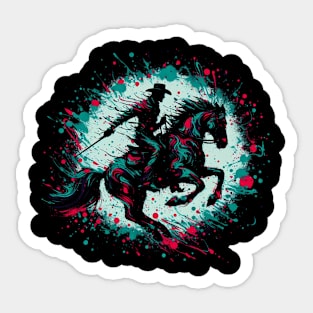 Wild Cowboy Sticker